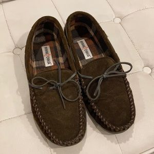 Minnetonka Moccasins (Dark Brown) Men’s Size 11